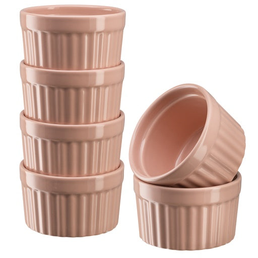 Porcelain Ramekins, 10 oz, Set of 6