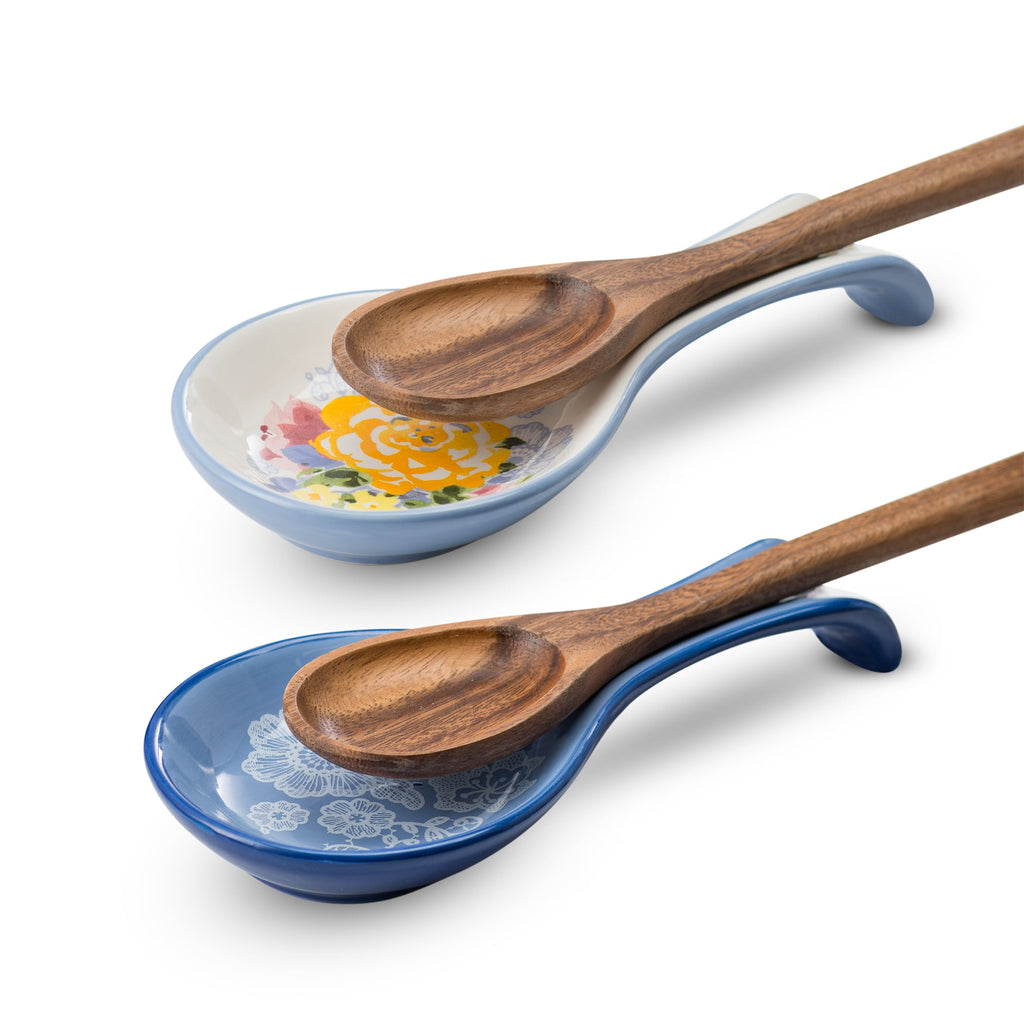 Spoon Rests, Ceramic, Set of 2