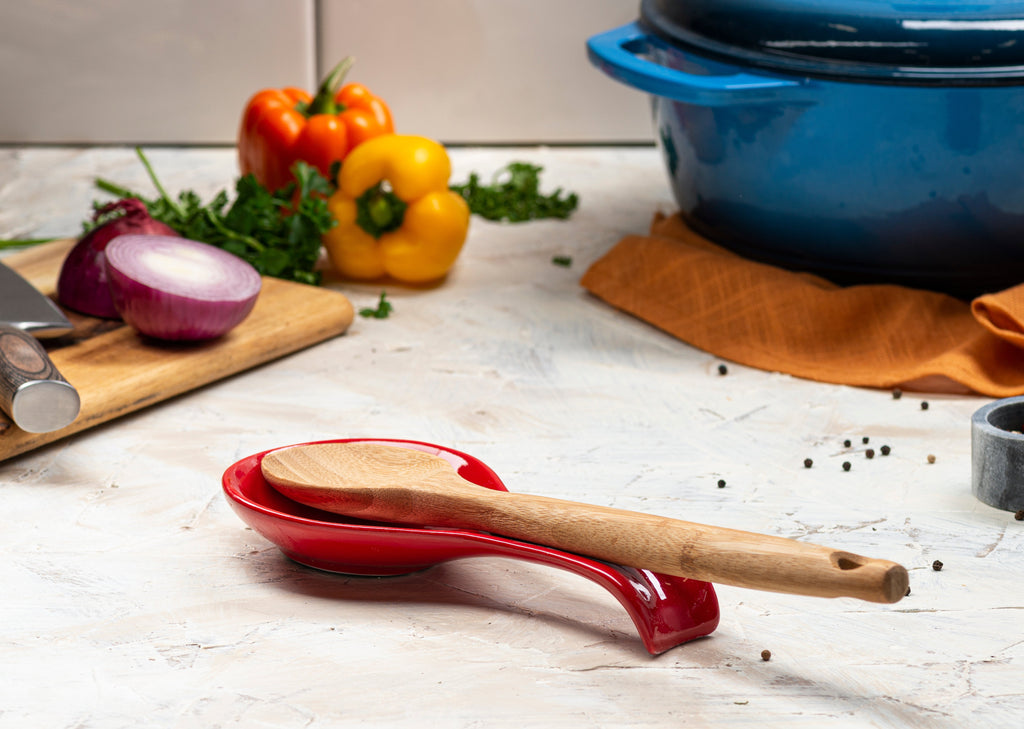 Spoon Rests, Ceramic, Set of 2