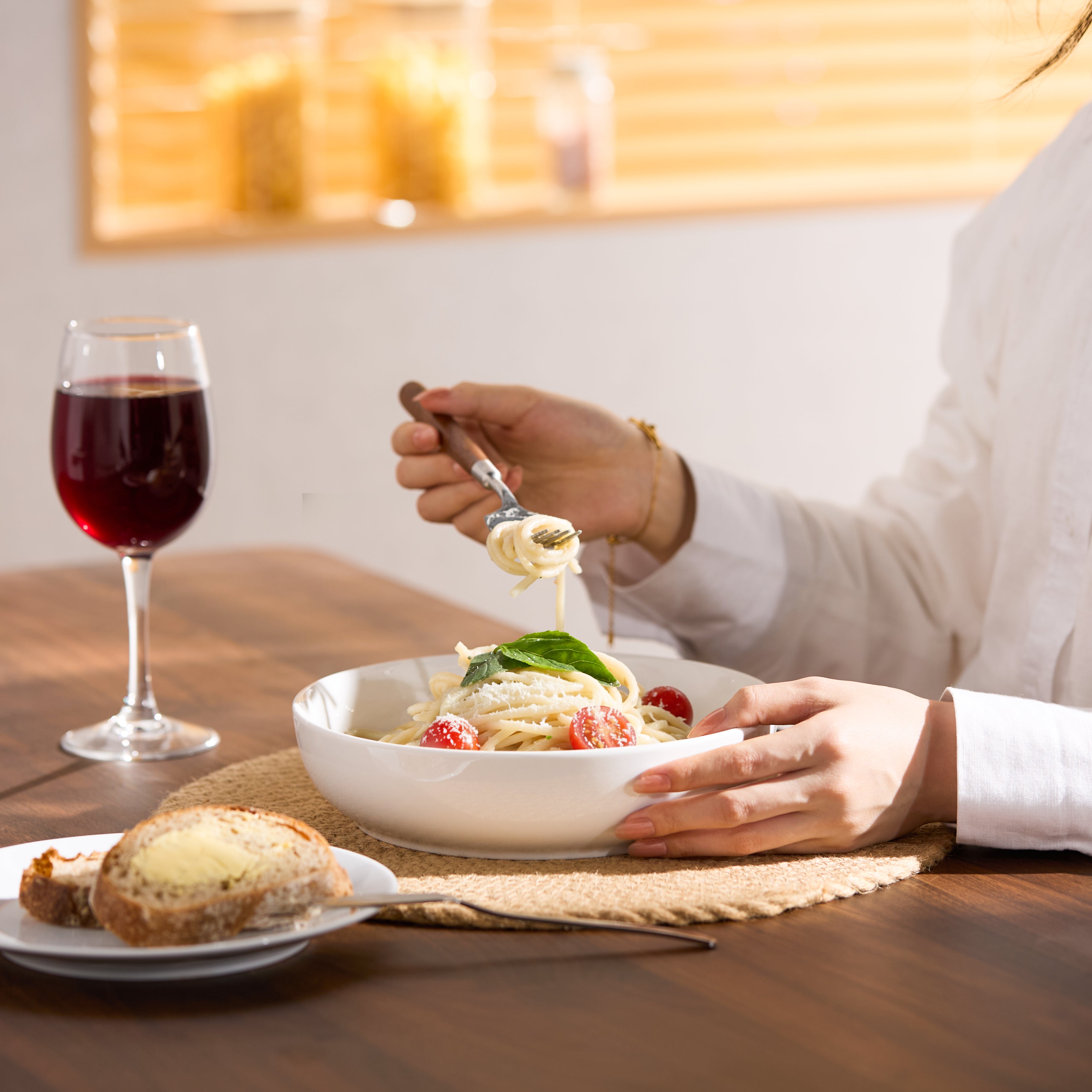 Pasta Bowls, 40 oz, Set of 4