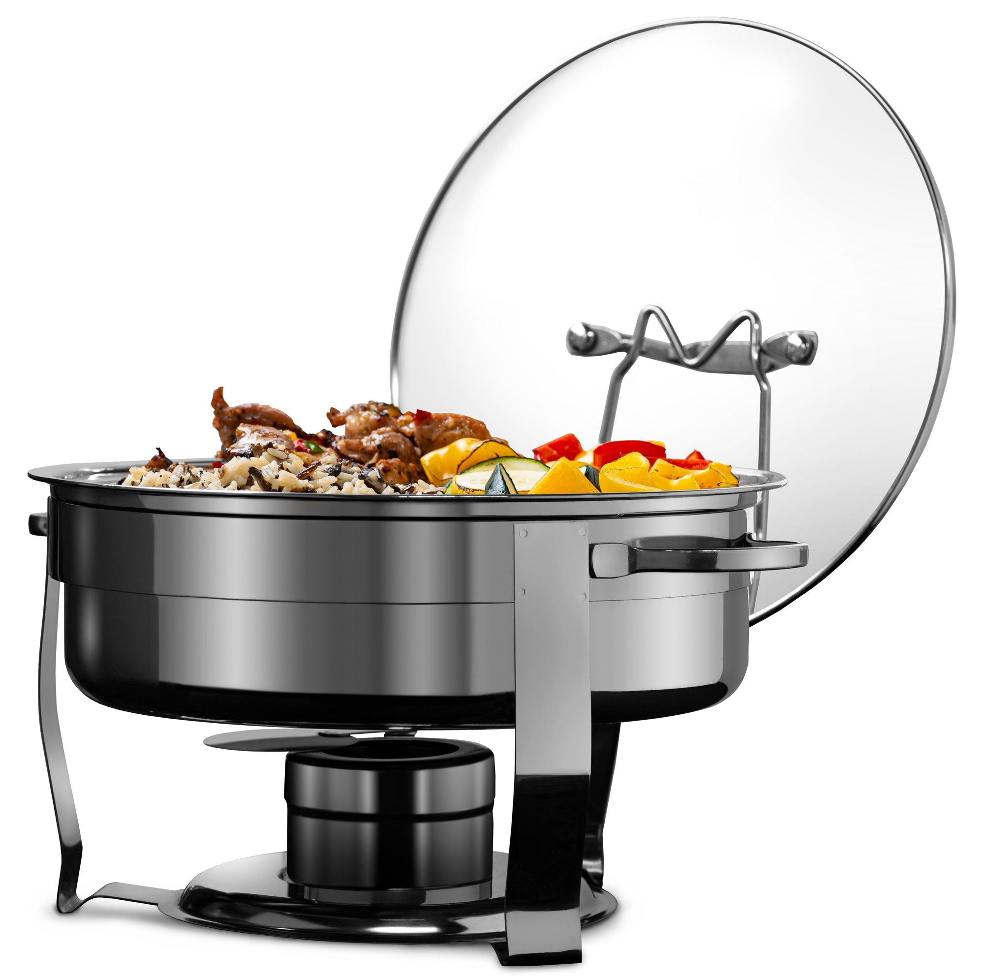 Stainless Steel Chafing Dish, 4.5 Qt