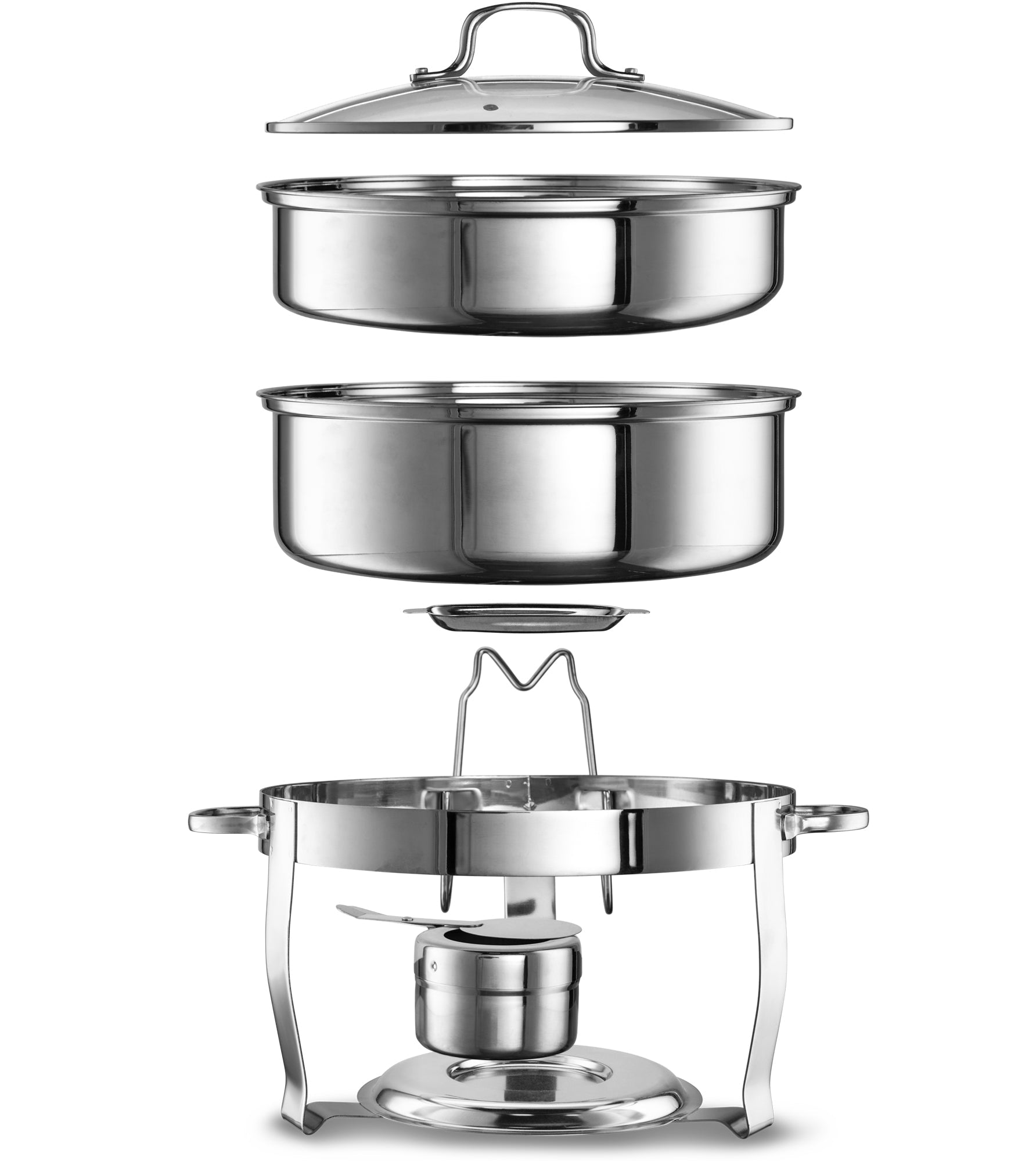 Stainless Steel Chafing Dish, 4.5 Qt