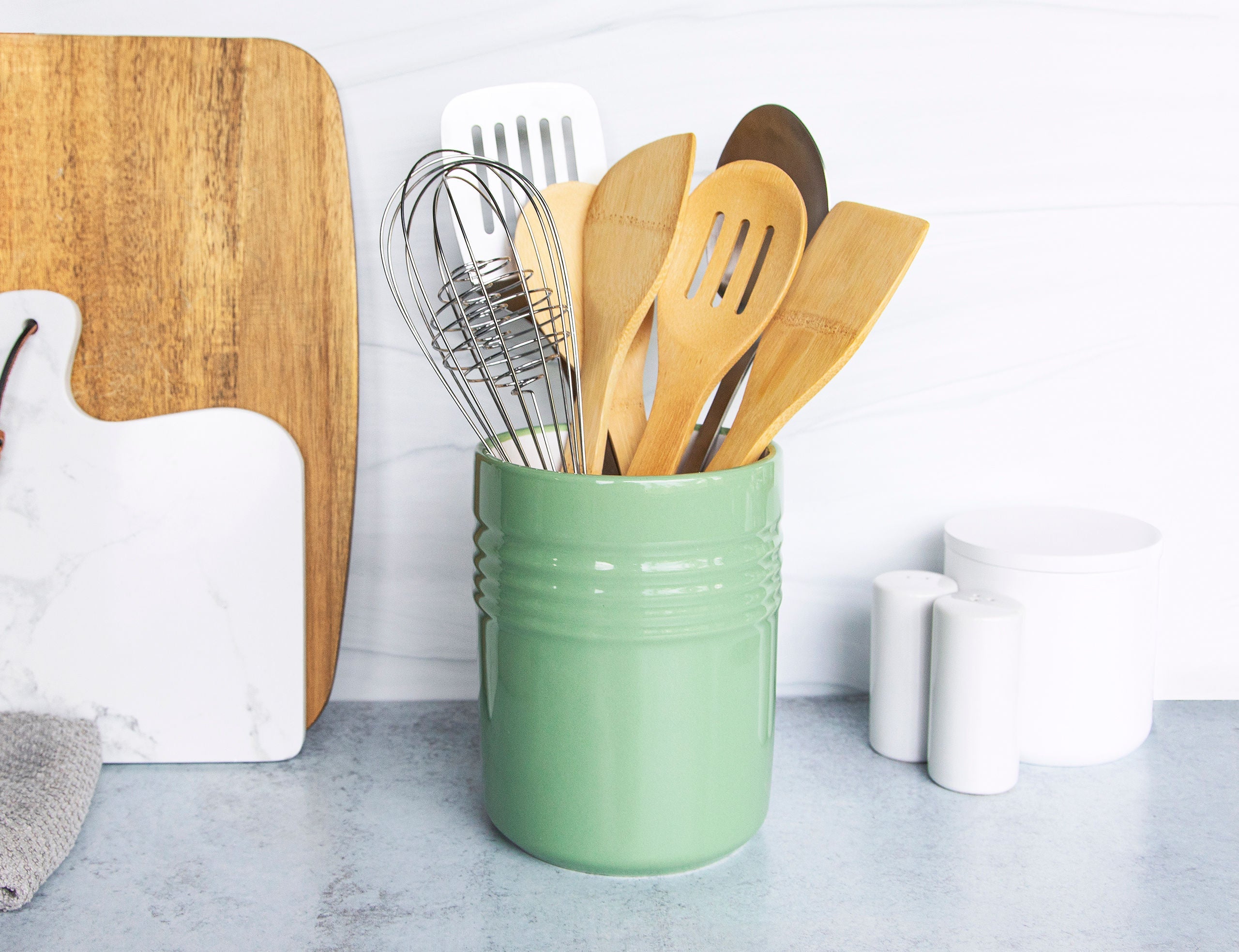 Ceramic Utensil Crock