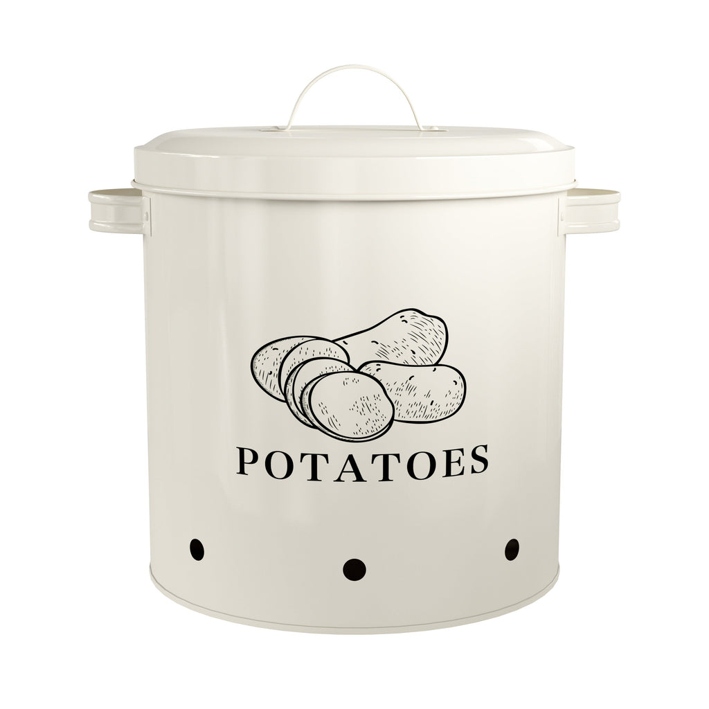 Potato, Onion & Garlic Kitchen Storage Canisters, Set of 3