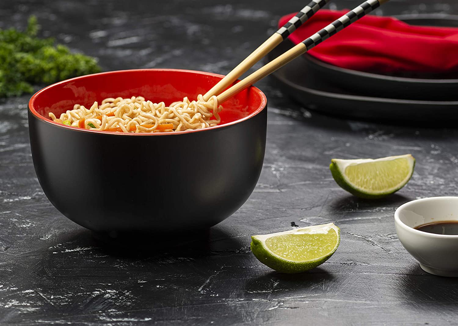 Noodle Bowls, 34 oz, Set of 4