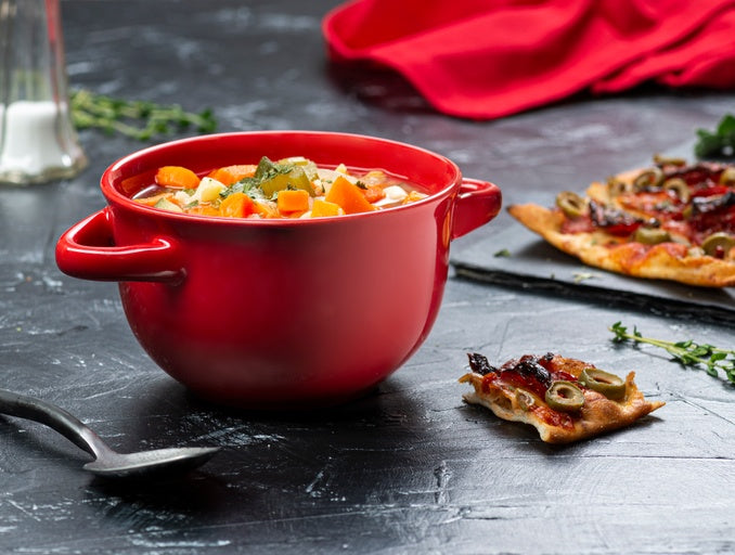 Ceramic Soup Bowls, 18 oz, Set of 4