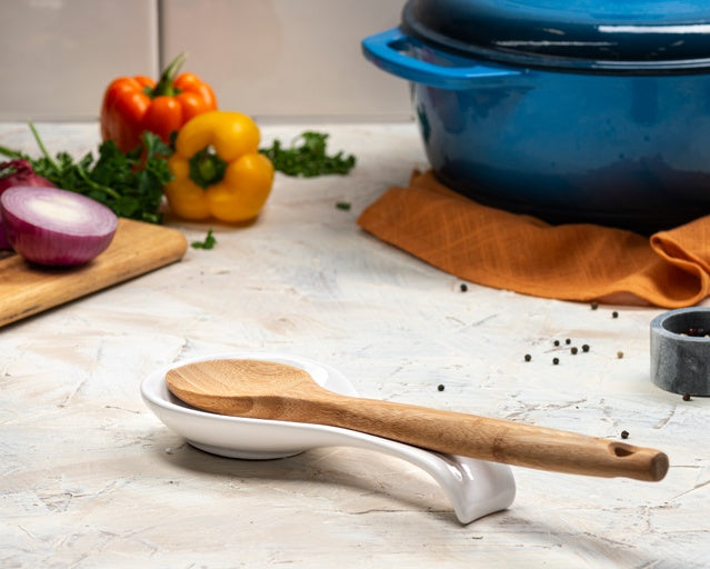 Spoon Rests, Ceramic, Set of 2