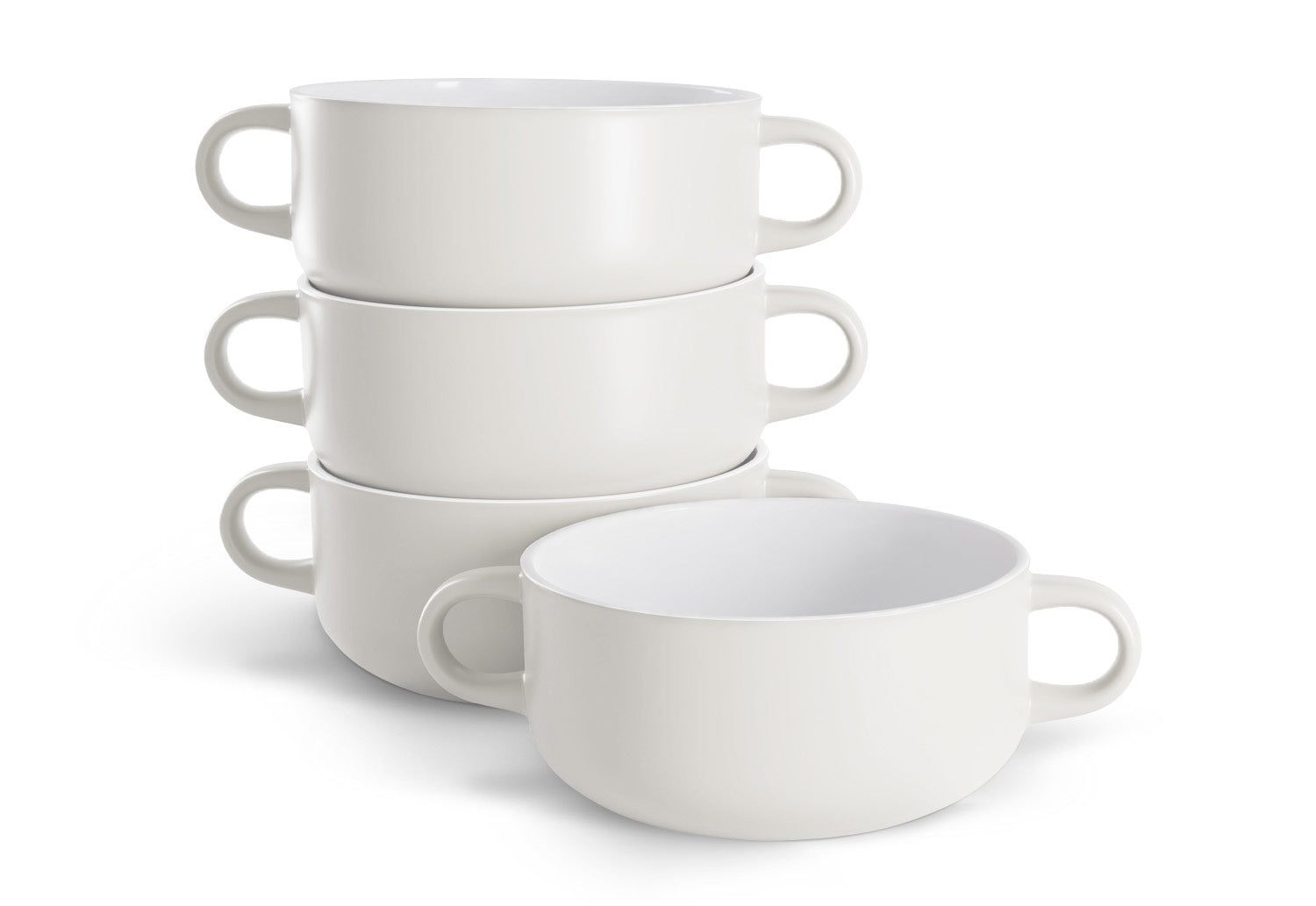 Ceramic Soup Crocks, 20 oz, Set of 4
