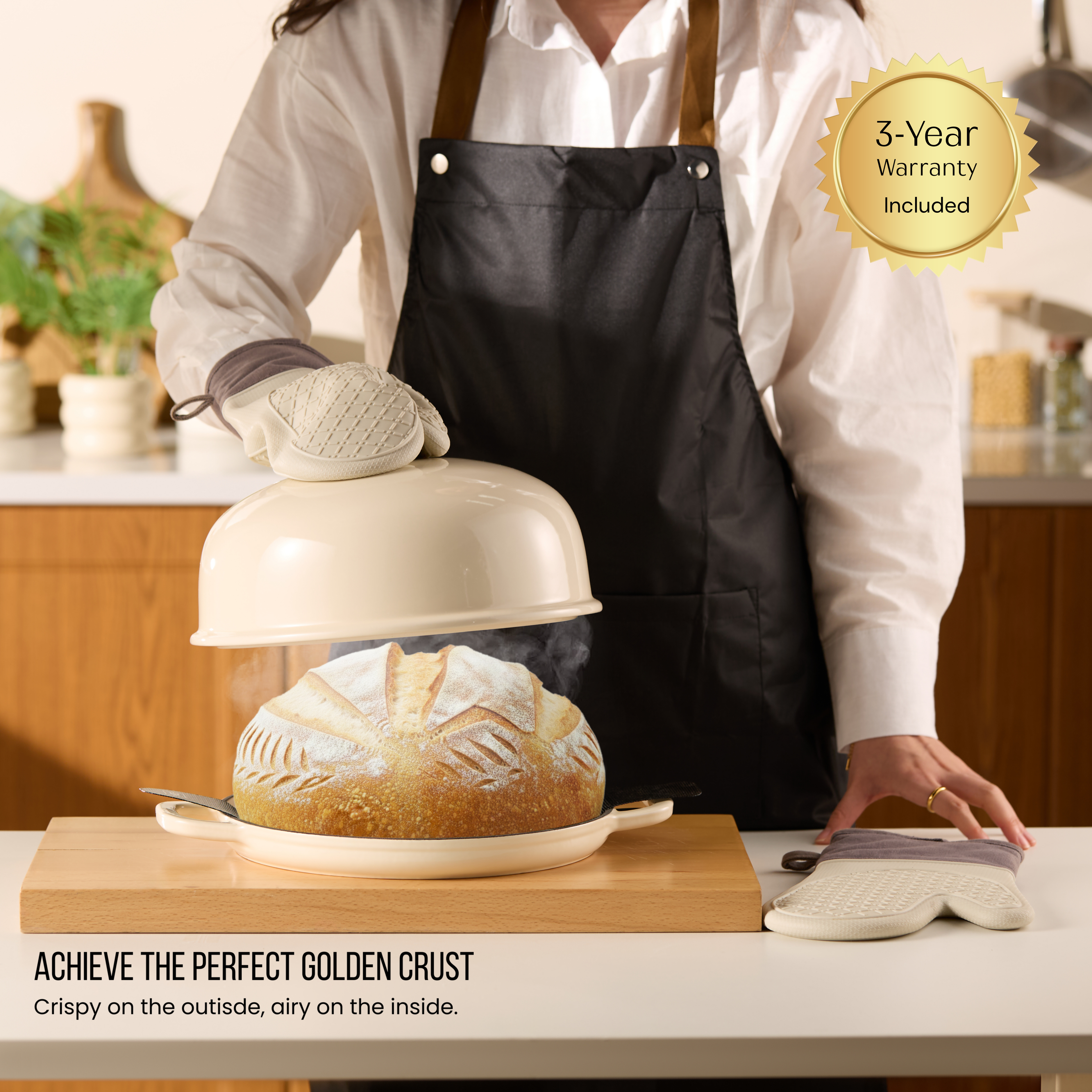 Enameled Cast Iron Bread Oven