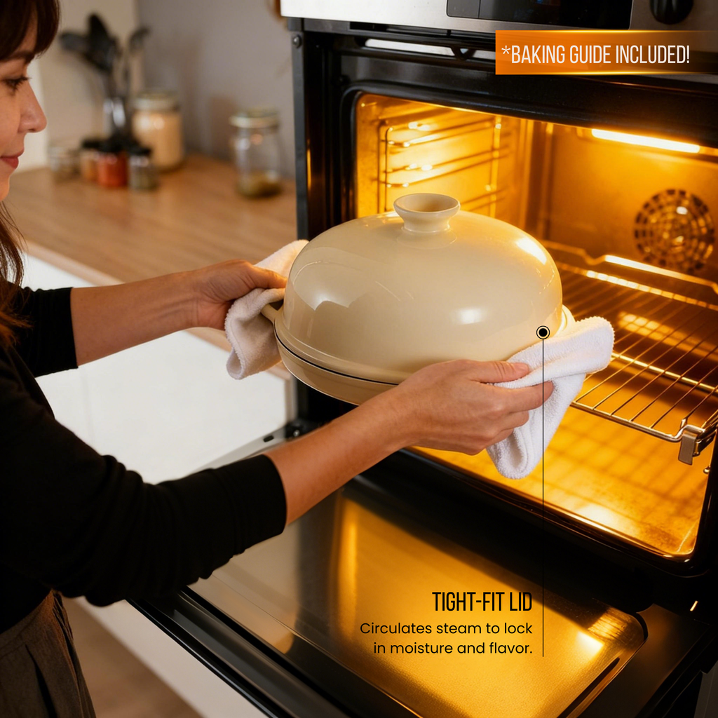Enameled Cast Iron Bread Oven