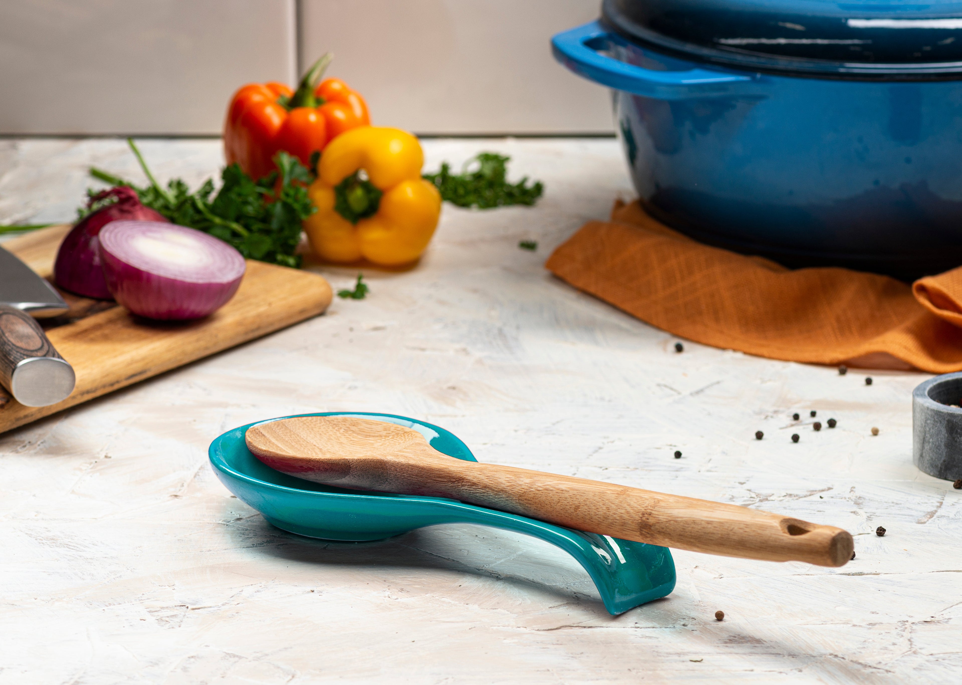 Spoon Rests, Ceramic, Set of 2