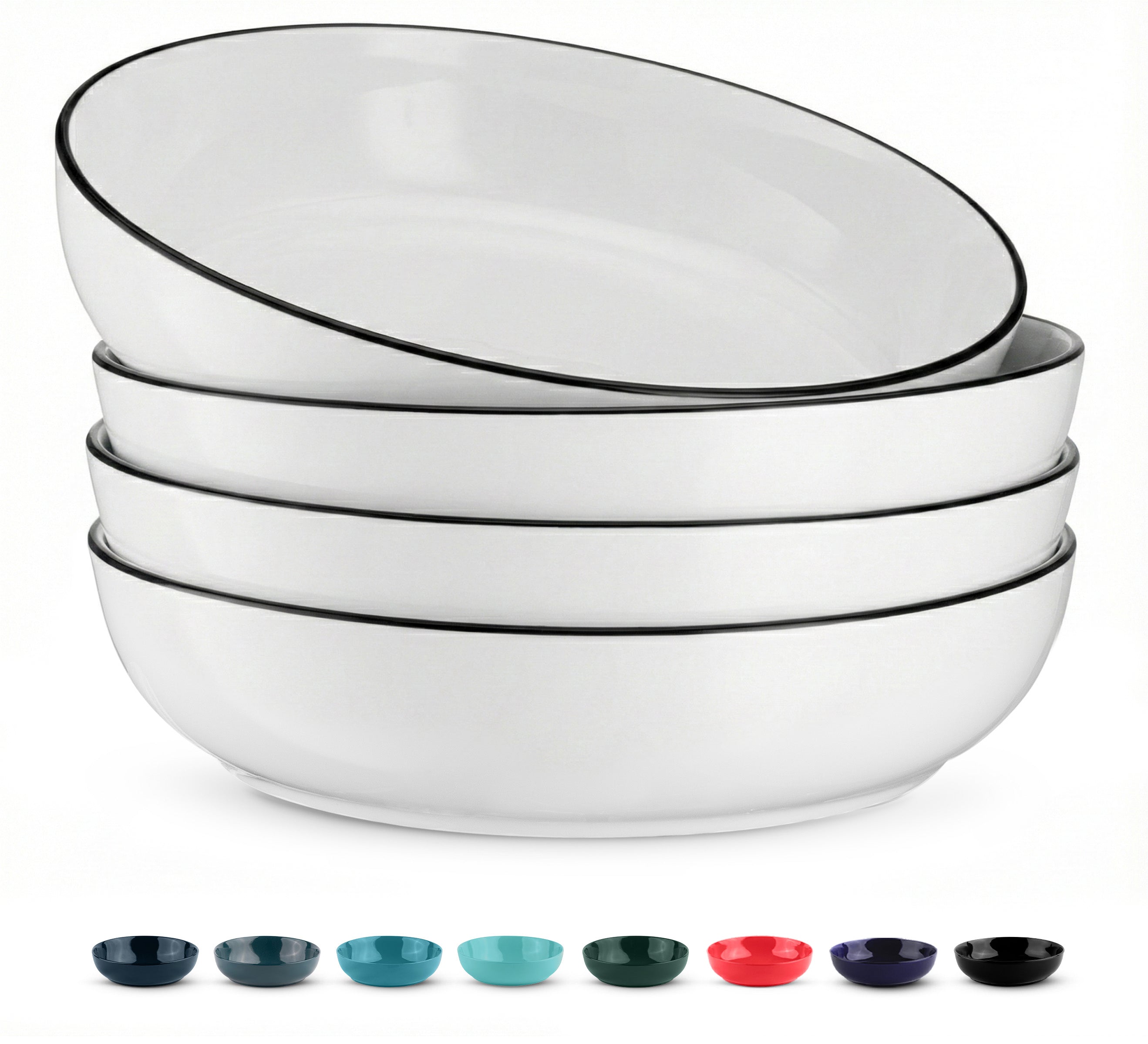 Pasta Bowls, 40 oz, Set of 4