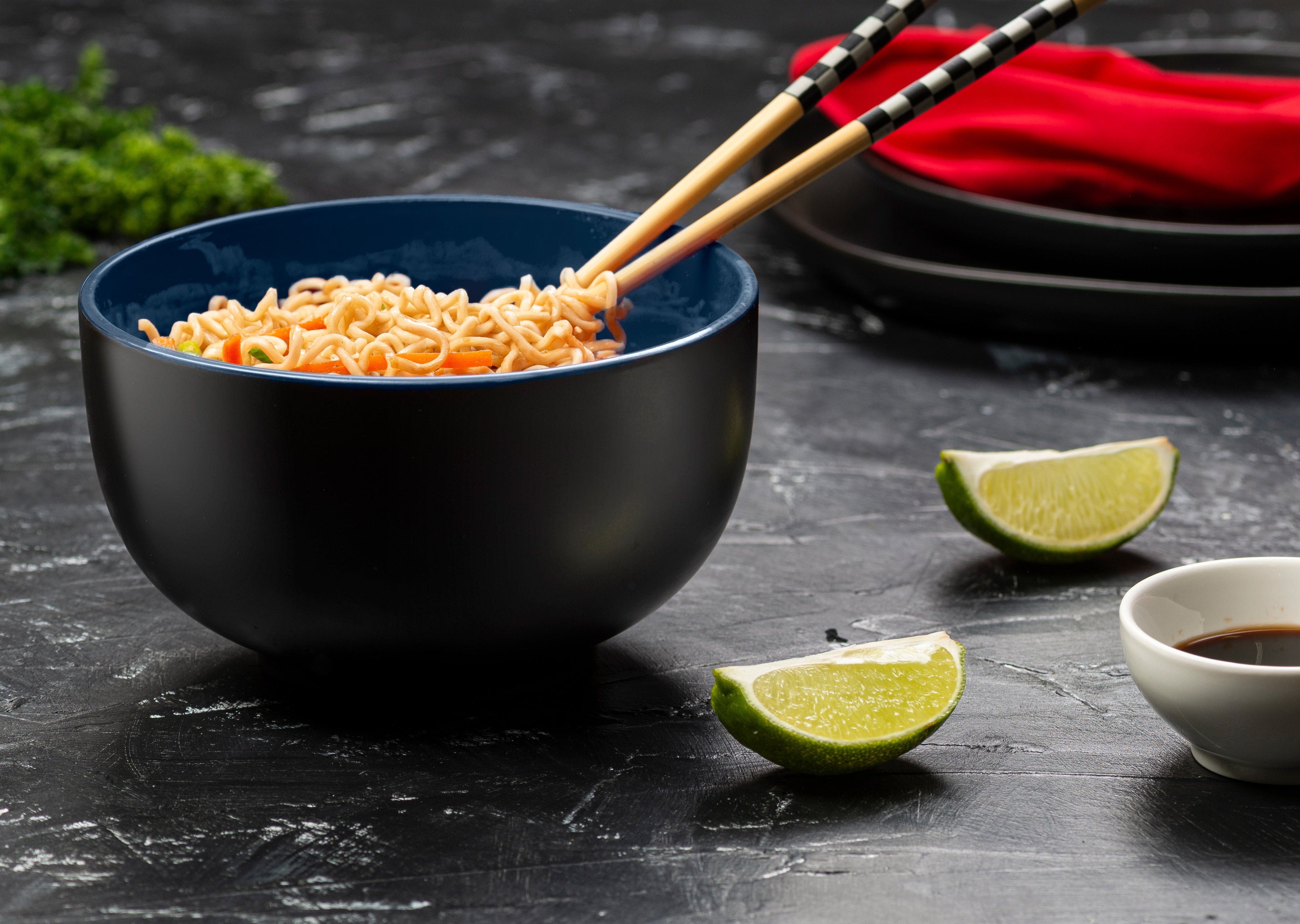 Noodle Bowls, 34 oz, Set of 4