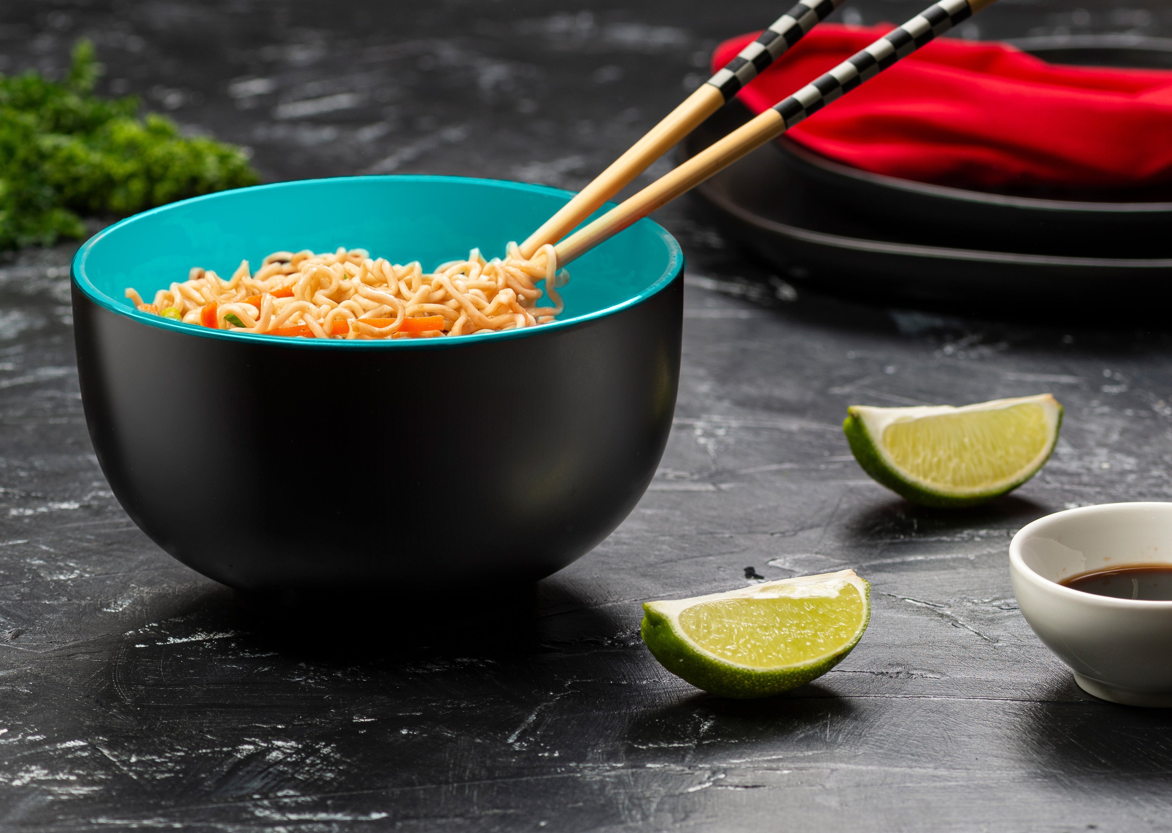Noodle Bowls, 34 oz, Set of 4