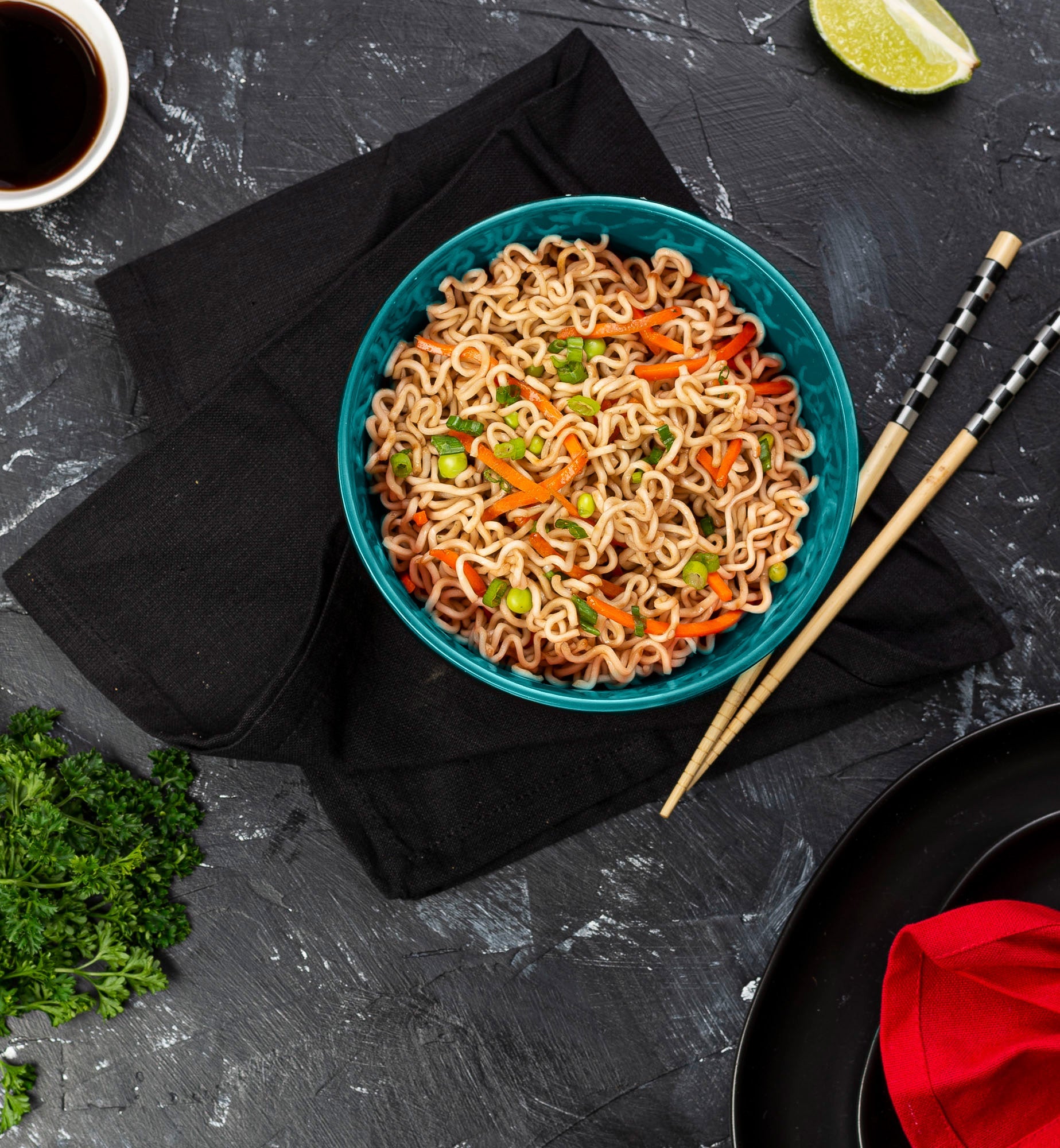 Noodle Bowls, 34 oz, Set of 4