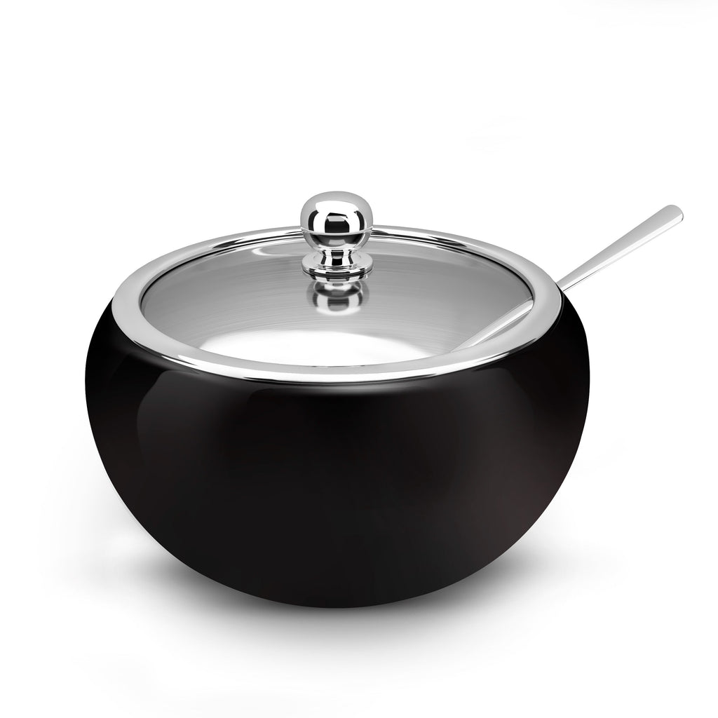 Large Stainless Steel Sugar Bowl, 16 oz