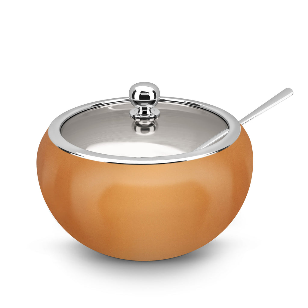 Large Stainless Steel Sugar Bowl, 16 oz