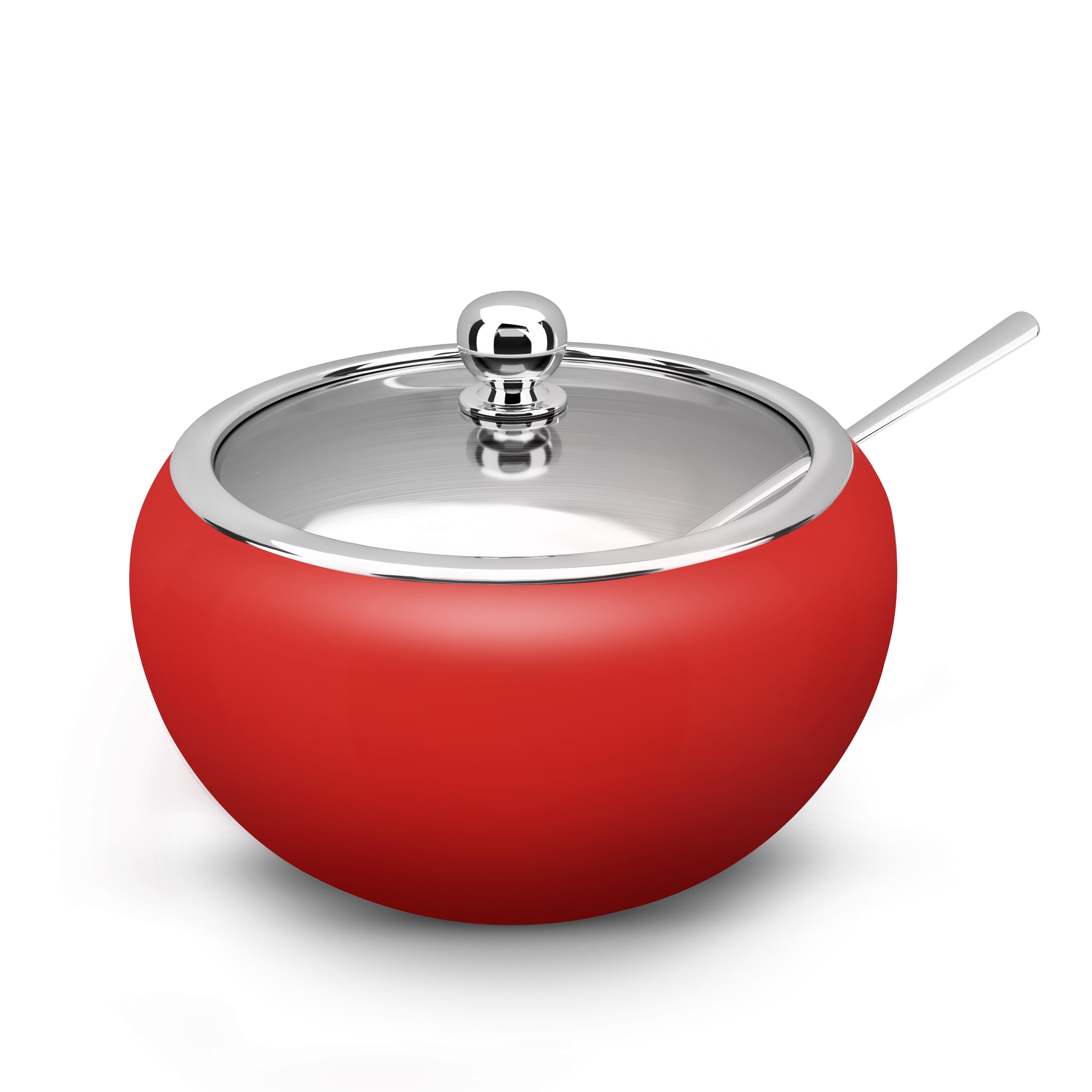 Large Stainless Steel Sugar Bowl, 16 oz