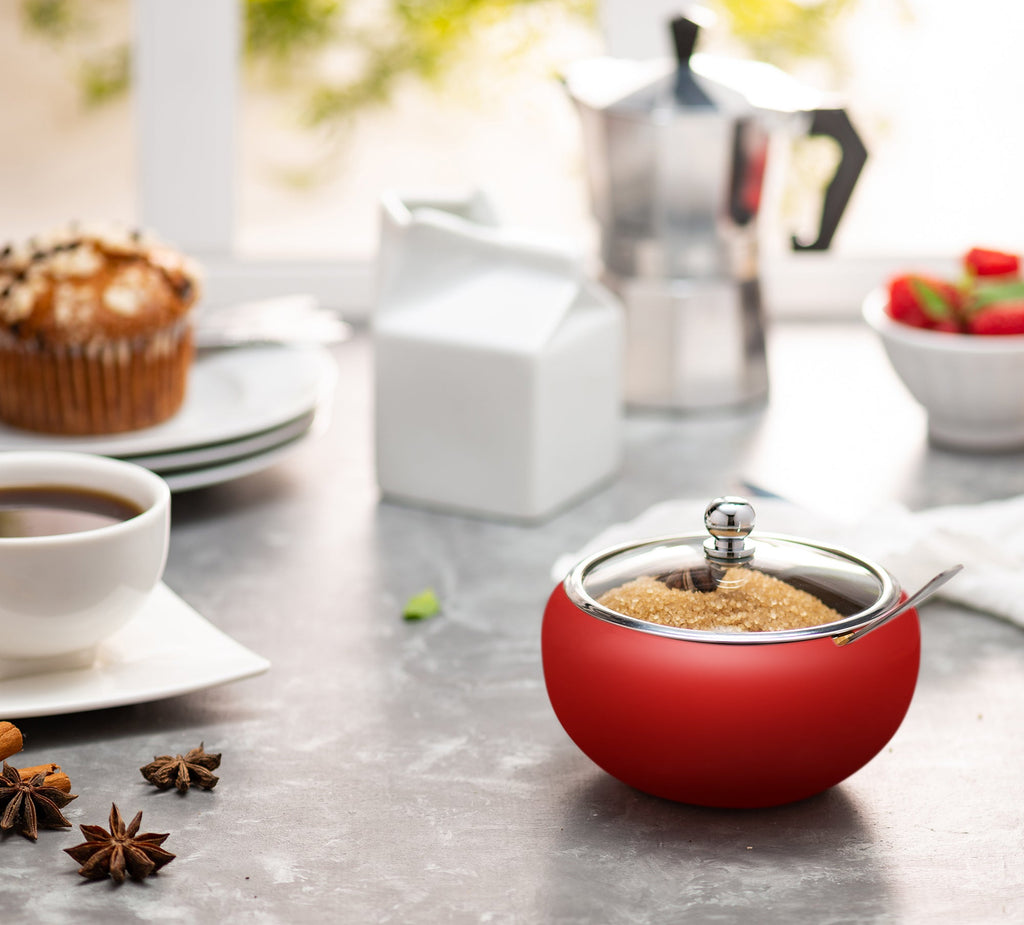 Large Stainless Steel Sugar Bowl, 16 oz