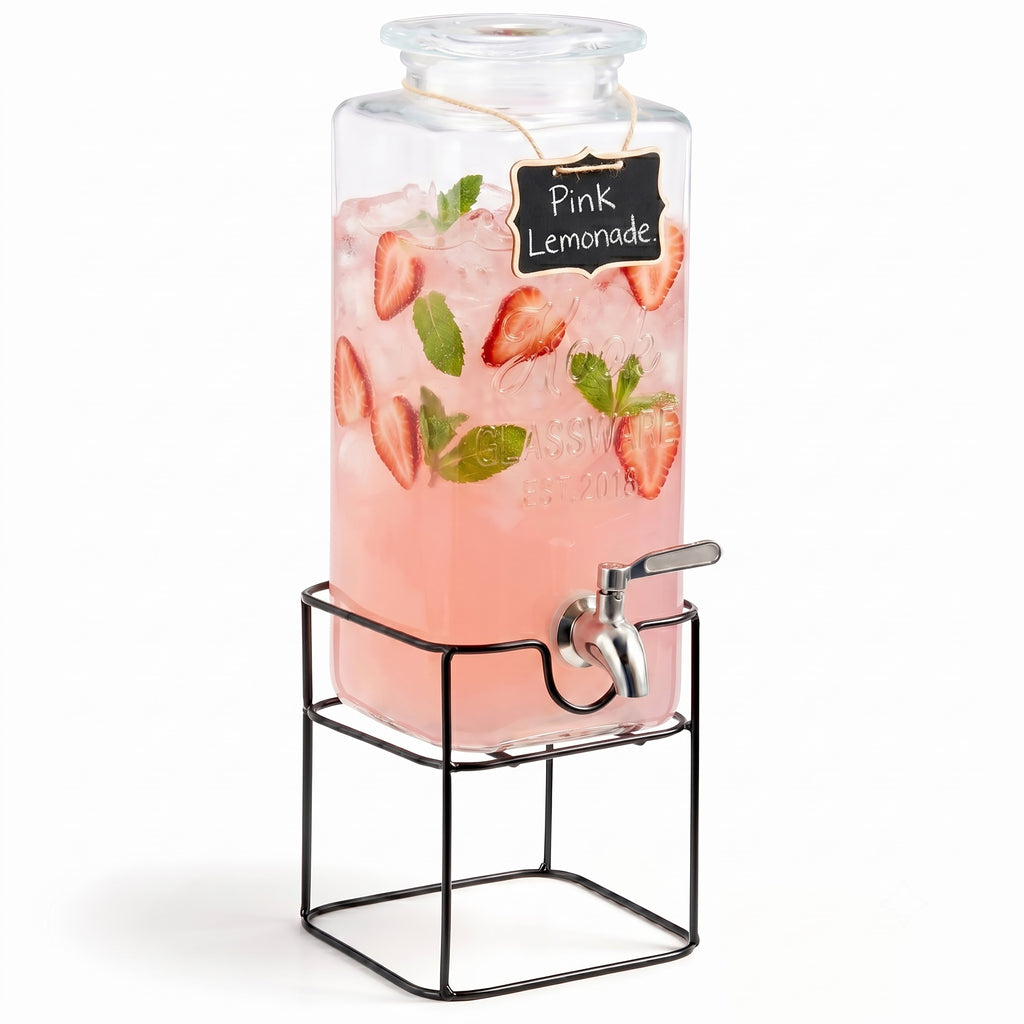 Glass Drink Dispenser