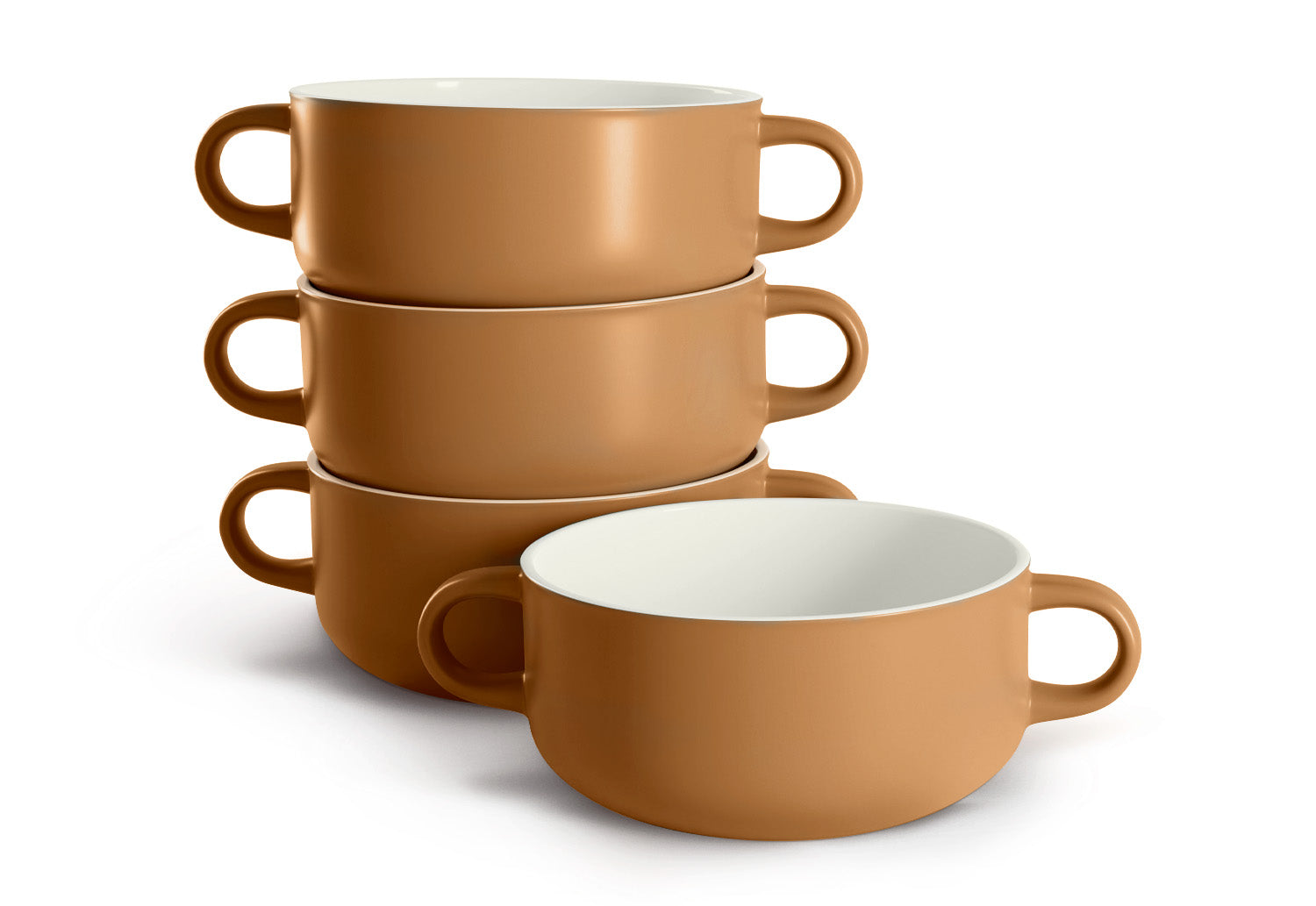 Ceramic Soup Crocks, 20 oz, Set of 4