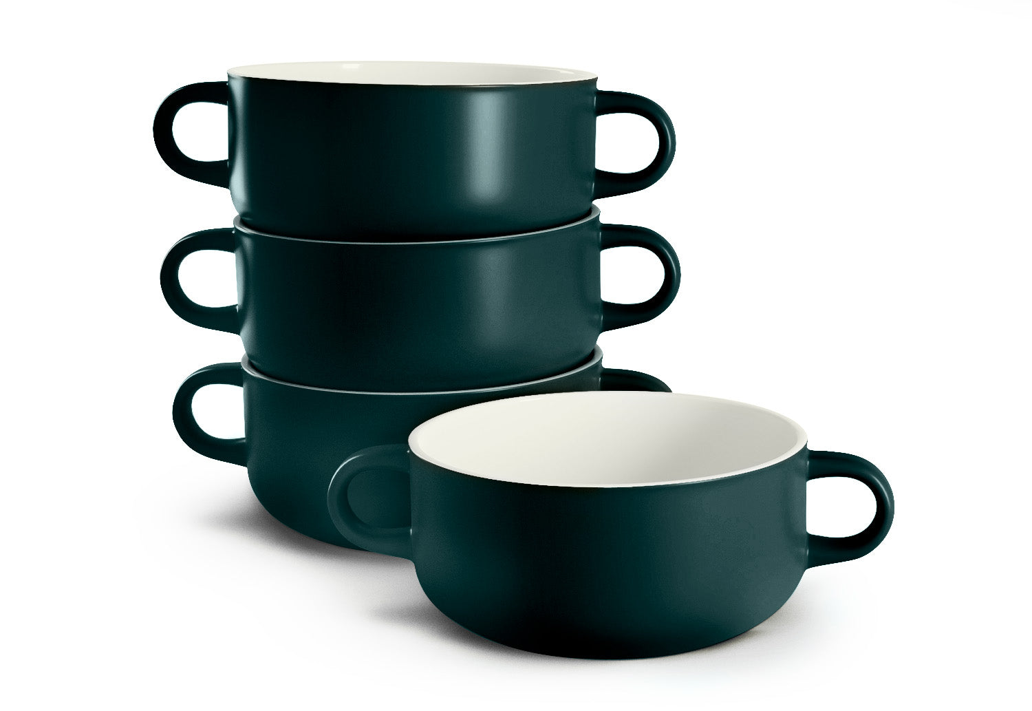 Ceramic Soup Crocks, 20 oz, Set of 4