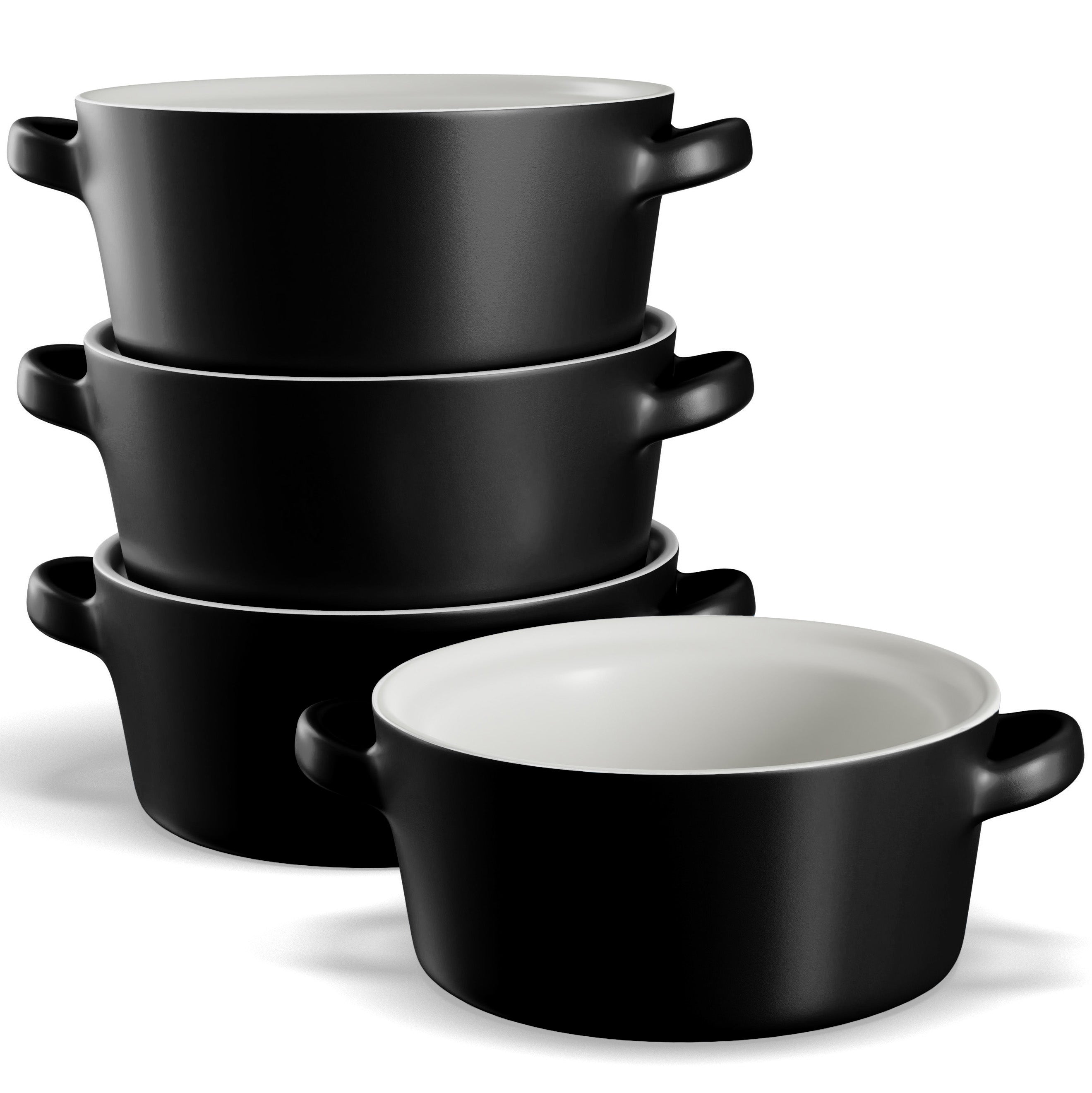 Stackable Soup Bowls, 23.6 oz, Set of 4