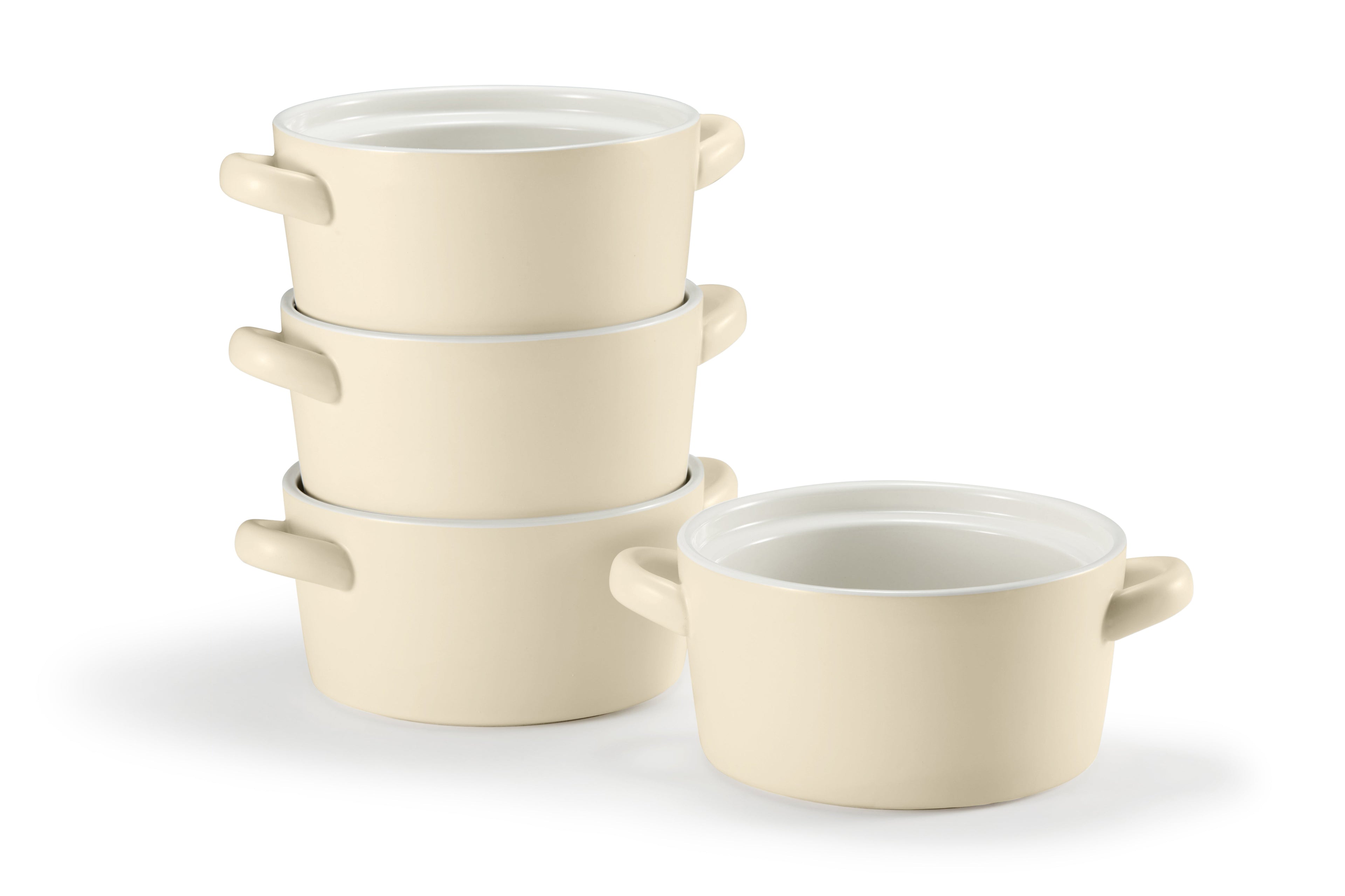 Stackable Soup Bowls, 23.6 oz, Set of 4