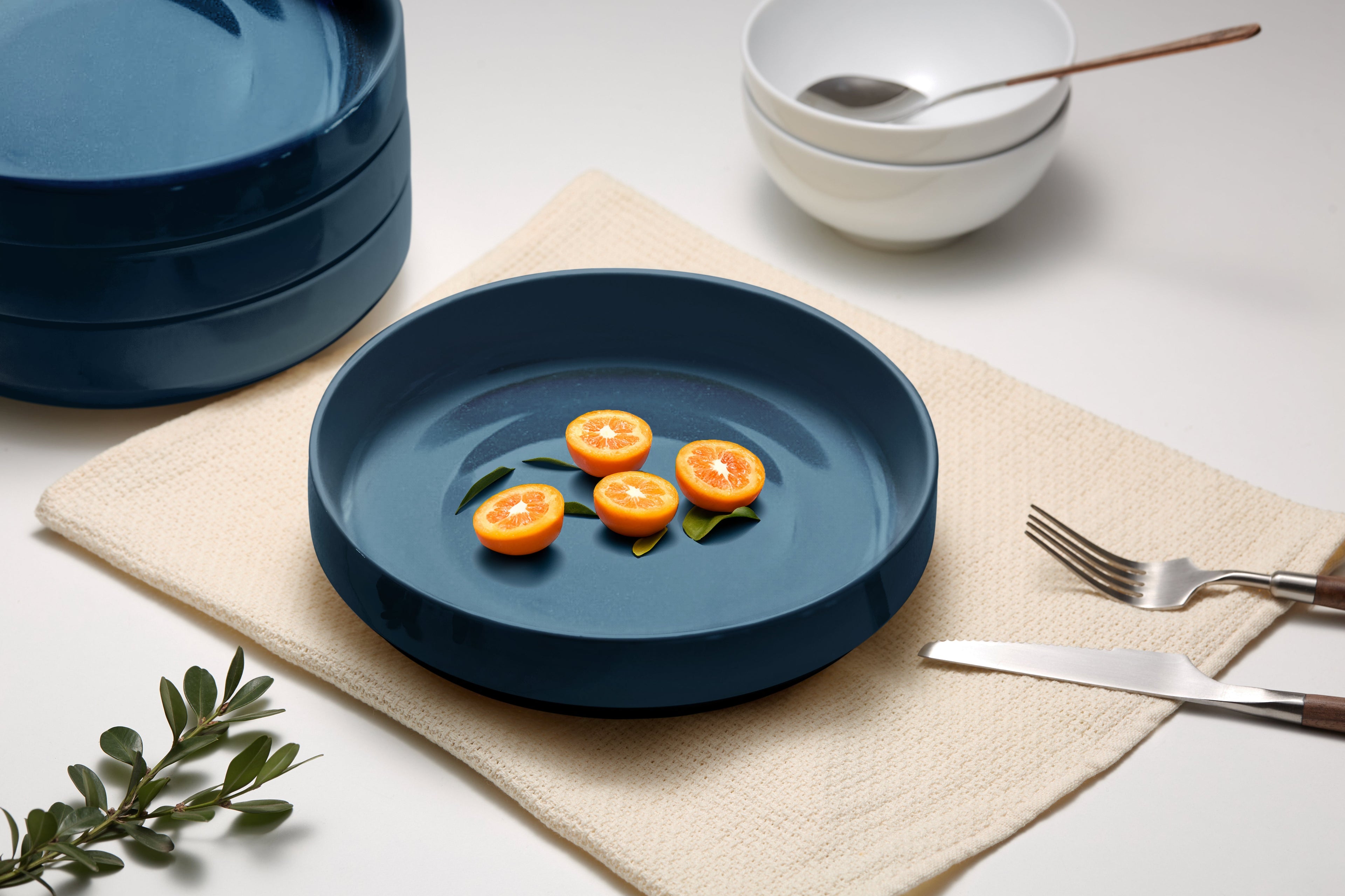 Ceramic Pasta Bowls, 47 oz, Set of 4