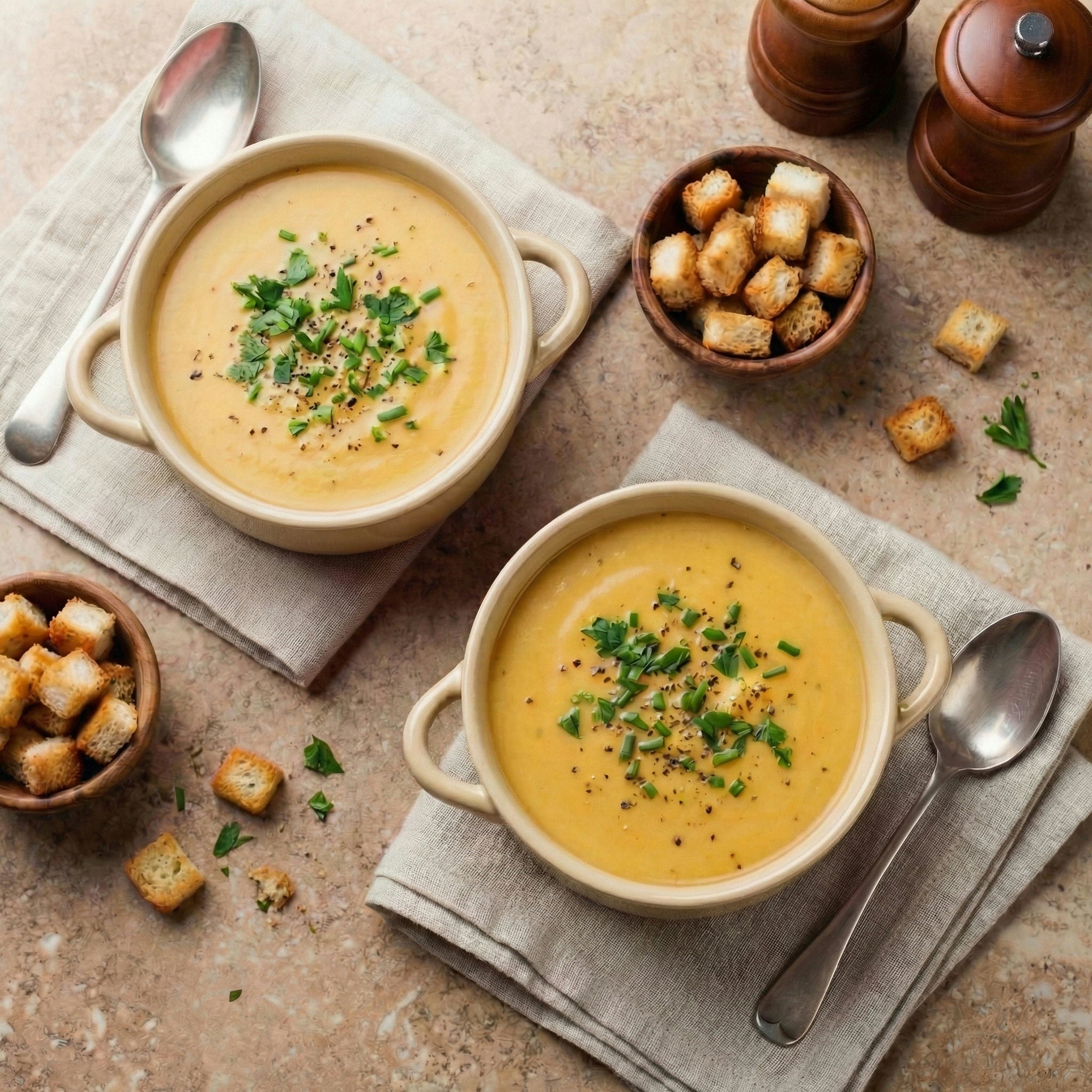 Ceramic Soup Bowls, 18 oz, Set of 4
