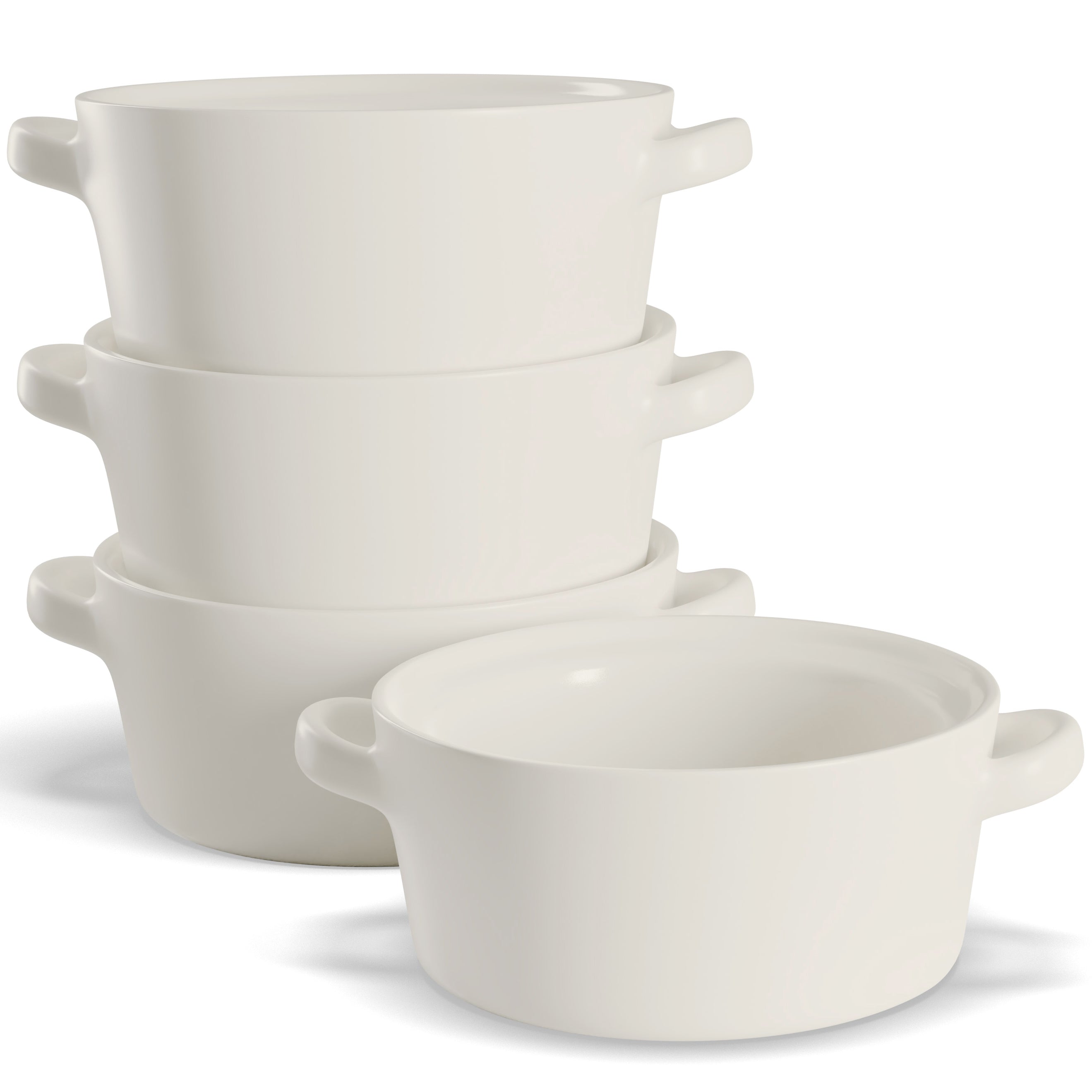 Stackable Soup Bowls, 23.6 oz, Set of 4