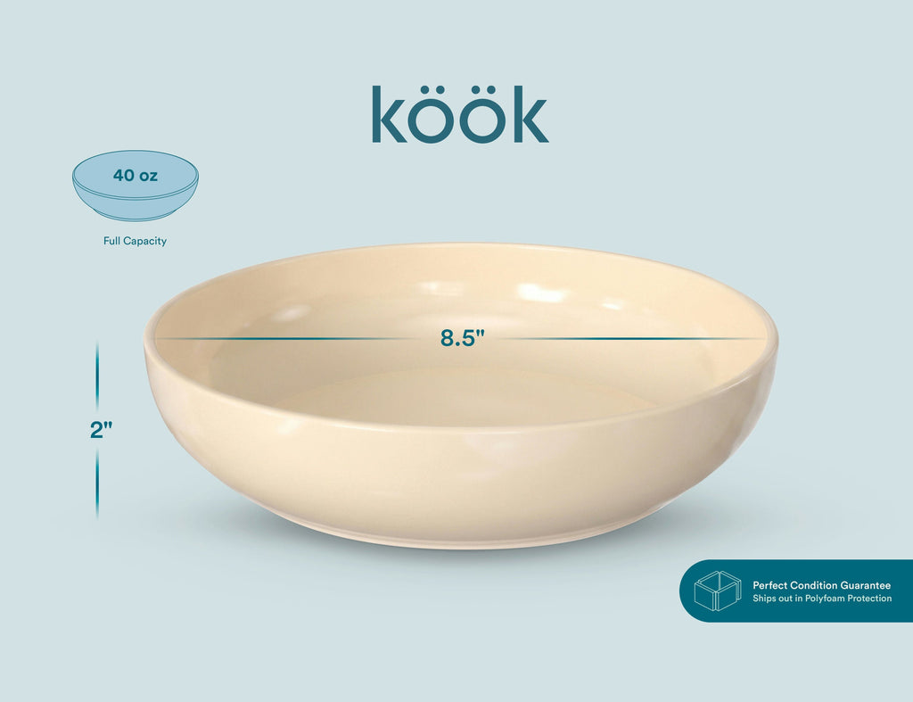 Pasta Bowls, 40 oz, Set of 4