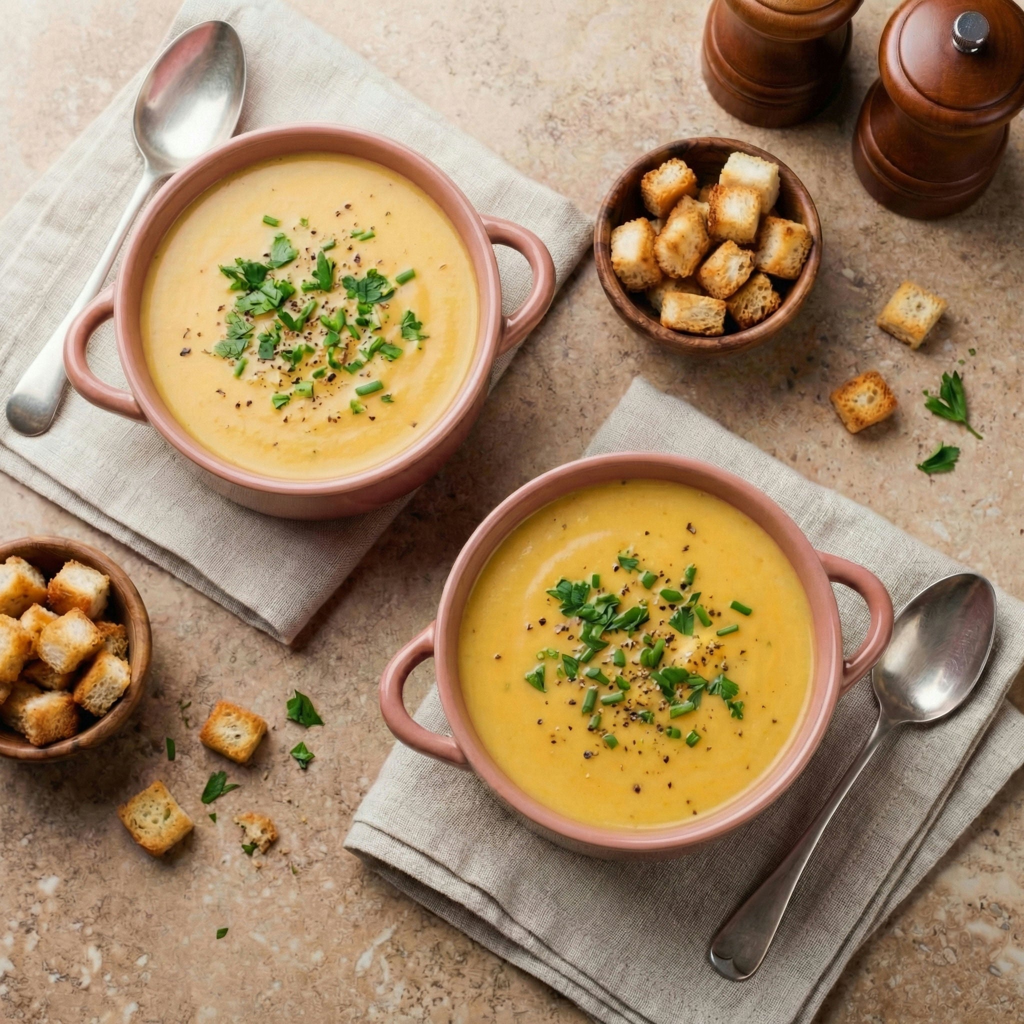 Ceramic Soup Bowls, 18 oz, Set of 4